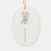 Down in Atlantis - Mermaid Onement Keramikornament (Hinten)
