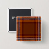 Down Landkreis Irish Tartan Button (Vorne & Hinten)