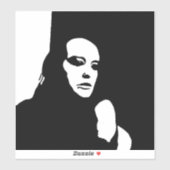 Down Looker Aufkleber (Blatt)