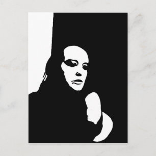 Down Looker Feiertagspostkarte