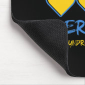 Down Right Perfect Down Syndrome Awareness 2 Mousepad (Ecke)