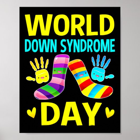 Down Right Perfect - World Down Syndrome Awareness Poster (Vorne)