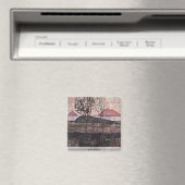 Down Sun von Schiele Egon Magnet (In Situ (Geschirrspüler))