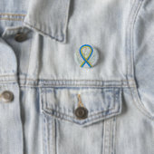Down Syndrom Angel Awareness Ribbon Button Button (Beispiel)
