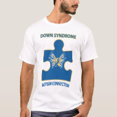 Down-Syndrom Autismus-Verbindung T-Shirt (Vorderseite)