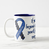 Down-Syndrom Befürwortung #1 Zweifarbige Tasse (Links)