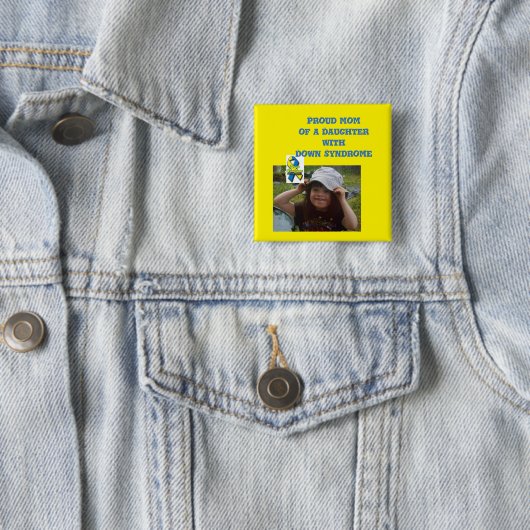 Down-Syndrom Bewusstsein Button (Beispiel)