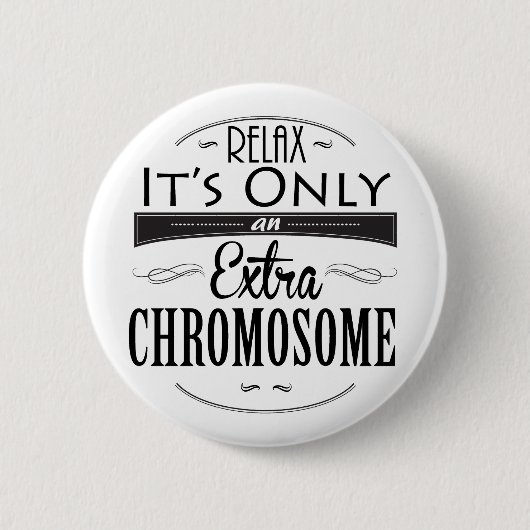Down-Syndrom Bewusstsein Button (Vorderseite)