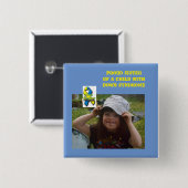 Down-Syndrom Bewusstsein Button (Vorne & Hinten)