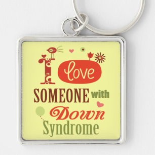 Down-Syndrom Bewusstsein Schlüsselanhänger