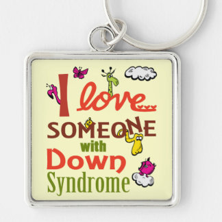 Down-Syndrom Bewusstsein Schlüsselanhänger