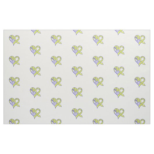 Down-Syndrom Bewusstseinsgewebe Stoff (Fat Quarter (45,7 x 55,9 cm))