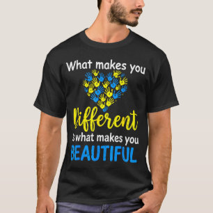Down-Syndrom-Bewusstseinsunterstützung Welt-Down-S T-Shirt
