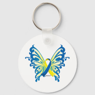 Down-Syndrom Butterfly Schlüsselanhänger