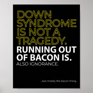 Down Syndrom Day Liebe zählt keine Chromosomen Poster