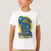 Down-Syndrom Drache T-Shirt (Vorderseite)