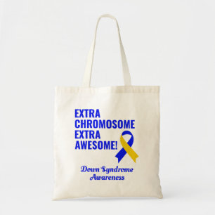 Down Syndrom Extra Chromosom Extra Phantastisch Tragetasche