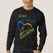 Down-Syndrom Halloween Sweatshirt (Vorderseite)