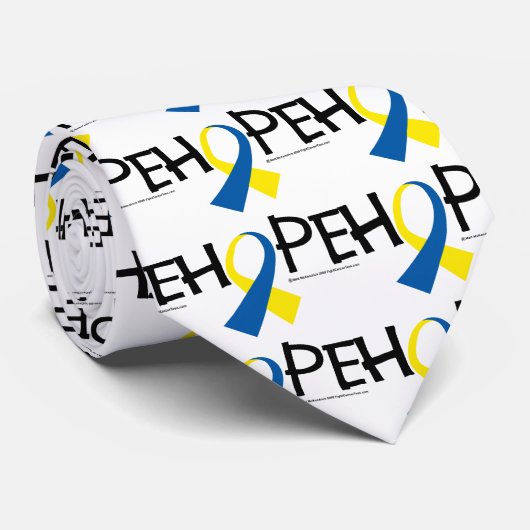 Down-Syndrom Hoffnung Krawatte (Gerollt)