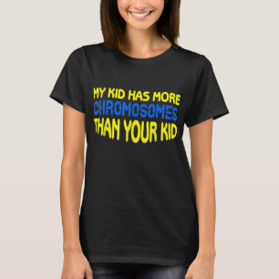 Down-Syndrom Kid-Mama-Vater - Geschenke Idee-Down- T-Shirt