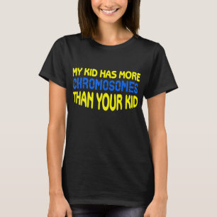 Down-Syndrom Kid-Mama-Vater - Geschenke Idee-Down- T-Shirt