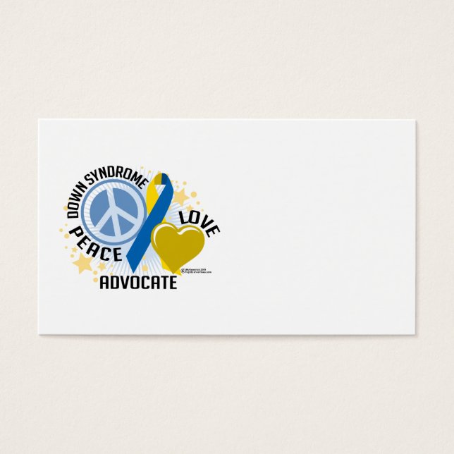 Down Syndrom Liebe Advocate (Vorderseite)