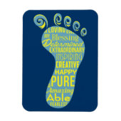 Down-Syndrom Magnet (Vertikal)