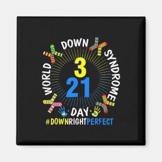 Down Syndrom Tag 321 Sensibilisierung Männer Fraue Magnet