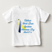 Down-Syndrom Tag Baby T-shirt (Vorderseite)