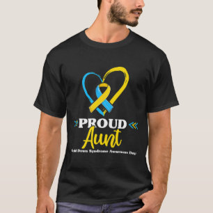 Down-Syndrom Tante-Bewusstsein 2 T-Shirt