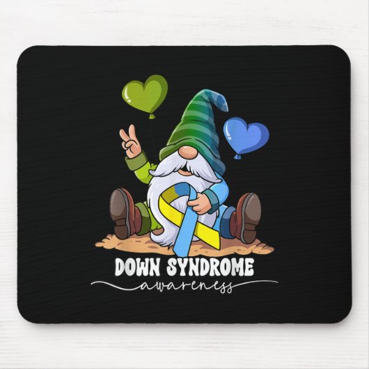 Down Syndrome Awareness _1 Mousepad (Vorne)