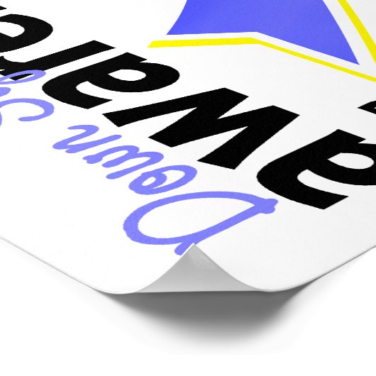 Down Syndrome Awareness 5 Poster (Ecke)