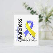 Down Syndrome Awareness 5 Postkarte (Stehend Vorderseite)