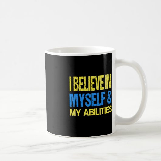 Down Syndrome Awareness ADHD Awareness Autism Spec Kaffeetasse (Rechts)