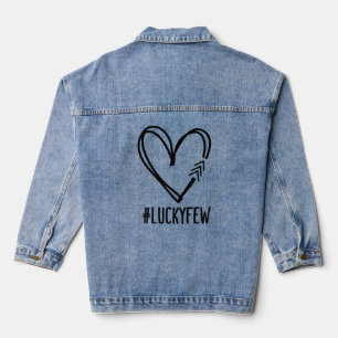Down Syndrome Awareness Day 3 Pfeile Glück wenigen Jeansjacke