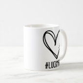 Down Syndrome Awareness Day 3 Pfeile Glück wenigen Kaffeetasse (VorderseiteRechts)