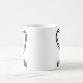 Down Syndrome Awareness Day 3 Pfeile Glück wenigen Kaffeetasse (Mittel)