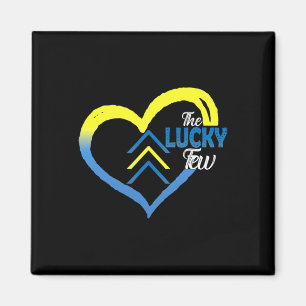 Down Syndrome Awareness Day 3 Pfeile Glück wenigen Magnet