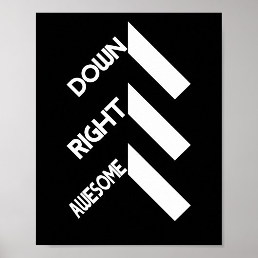 Down Syndrome Awareness Day Monat Down Right Poster (Vorne)