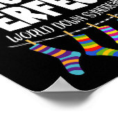 Down Syndrome Awareness Down Right Perfect 1 Poster (Ecke)