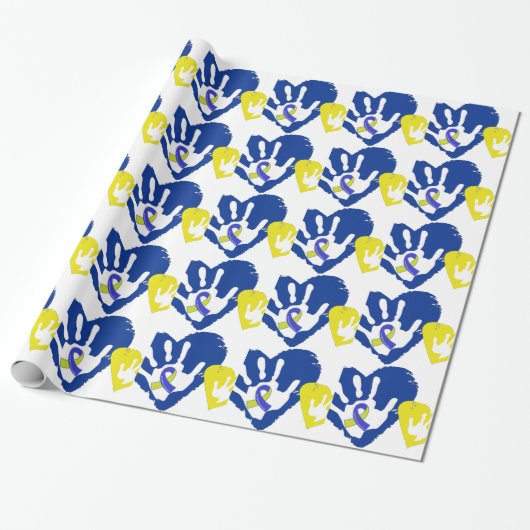 Down Syndrome Awareness Geschenkpapier (Ungerollt)