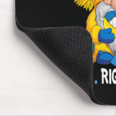 Down Syndrome Awareness Gnome Down right Perfect T Mousepad (Ecke)