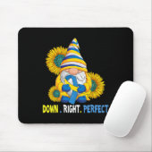 Down Syndrome Awareness Gnome Down right Perfect T Mousepad (Mit Mouse)