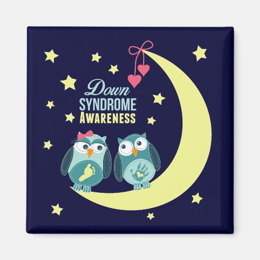 Down Syndrome Awareness Magnet (Vorne)