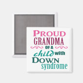 Down Syndrome Awareness Magnet (Vorderseite/Rückseite)