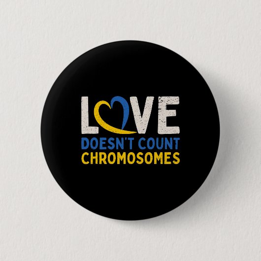Down Syndrome Awareness Phantastisch Down Syndrome Button (Vorderseite)