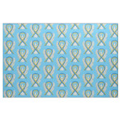 Down Syndrome Awareness Ribbon Custom Material Stoff (Fat Quarter (45,7 x 55,9 cm))