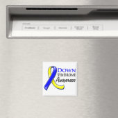 Down Syndrome Awareness Ribbon Magnet (In Situ (Geschirrspüler))