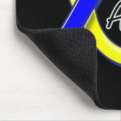 Down Syndrome Awareness Ribbon Mousepad (Ecke)