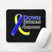 Down Syndrome Awareness Ribbon Mousepad (Mit Mouse)